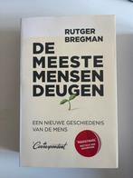 De meeste mensen deugen - Rutger Bregman, Ophalen of Verzenden, 20e eeuw of later, Zo goed als nieuw