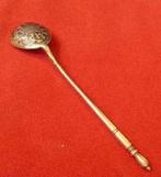 Antiek Russisch zilver niello theelepel 1870, Antiek en Kunst, Antiek | Goud en Zilver, Ophalen of Verzenden, Zilver