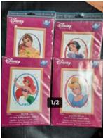 Disney Princess Borduurpakketten - Vervaco, Hobby en Vrije tijd, Verzenden, Nieuw, Handborduren, Borduurpakket