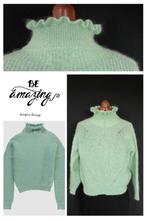 ESSENTIEL ANTWERPEN Mint mohair coltrui-L, Maat 42/44 (L), Ophalen of Verzenden, Zo goed als nieuw, Essentiel Antwerp