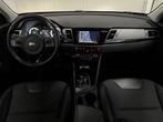 Kia Niro 1.6 GDi Hybrid First Edition 2-EIGEN. CAMERA LMV TR, Auto's, Blauw, Leder en Stof, Origineel Nederlands, Bedrijf