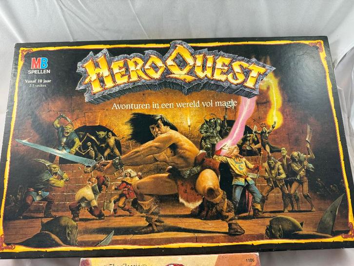 HeroQuest Klassieke Editie (NL) – 100% Compleet, Hobby en Vrije tijd, Gezelschapsspellen | Bordspellen, Zo goed als nieuw, Ophalen of Verzenden