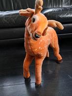 Vintage XL hert damhert ree hertje Bambi pluche knuffel, Kinderen en Baby's, Speelgoed | Knuffels en Pluche, Ophalen of Verzenden