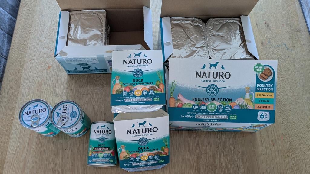 Naturo pakken en blikken, Dieren en Toebehoren, Dierenvoeding, Hond, Ophalen