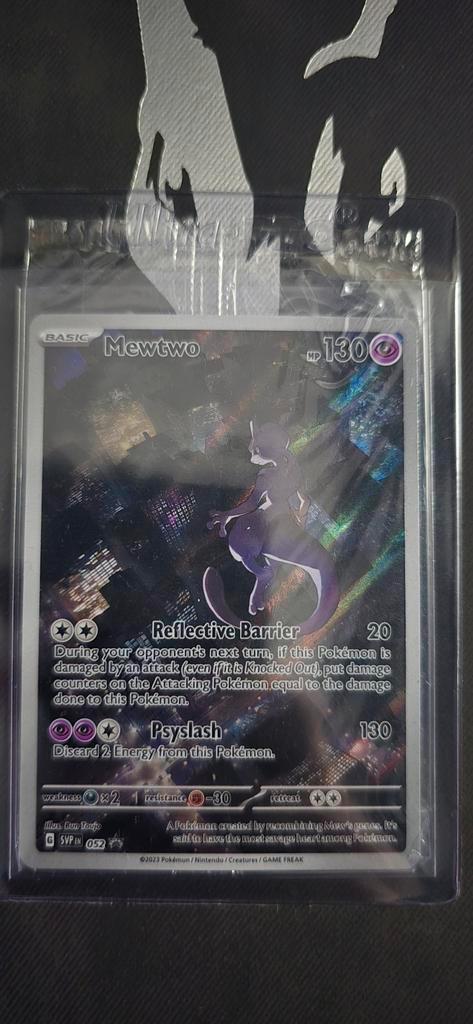 Mewtwo Promo - Zeldzame Pokémon kaart!, Hobby en Vrije tijd, Verzamelkaartspellen | Pokémon, Verzenden
