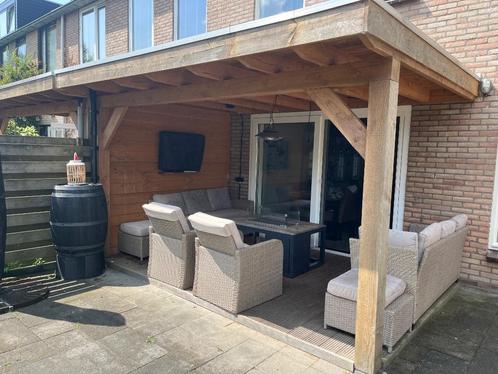 Overkapping / carport douglas hout inclusief vlonder, Tuin en Terras, Overkappingen, Zo goed als nieuw, Veranda, Ophalen