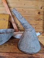 GROTE ZINKEN TRECHTER  BROCANTE, Ophalen of Verzenden