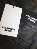 Colourful Rebel - Mooie 100% leren broek maat XXL Nieuw €299, Zwart, Maat 46/48 (XL) of groter, Colourful Rebel, Nieuw