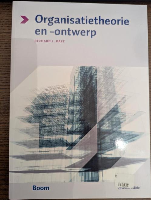 Organisatietheorie en -ontwerp, Boeken, Economie, Management en Marketing, Zo goed als nieuw, Management, Verzenden