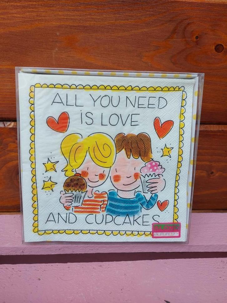 Blond Amsterdam servetten, Huis en Inrichting, Keuken | Servies, Zo goed als nieuw, Blond Amsterdam, Aardewerk, Ophalen of Verzenden