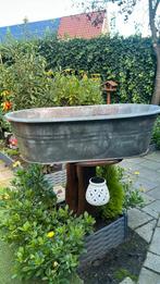 Grote verzinkte teil/kuip – waterdicht (80 cm) – €65, Ophalen of Verzenden, Zo goed als nieuw, Overige vormen, Metaal