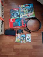 Nintendo Switch met Ring Fit Adventure + Games, Spelcomputers en Games, Games | Nintendo Switch, Avontuur en Actie, Ophalen of Verzenden
