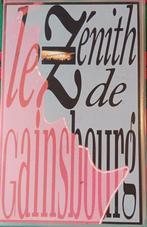 VHS// Le Zénith de GAINSBOURG// concert Parijs 1989//, Alle leeftijden, Verzenden, Zo goed als nieuw