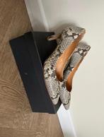 ‘Slangenleren’ pumps, Toscanini, maat 39, Pumps, Beige, Toscanini, Ophalen of Verzenden