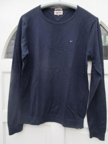 Keurig nette donkerblauwe Tommy Hilfiger trui maat M beschikbaar voor biedingen