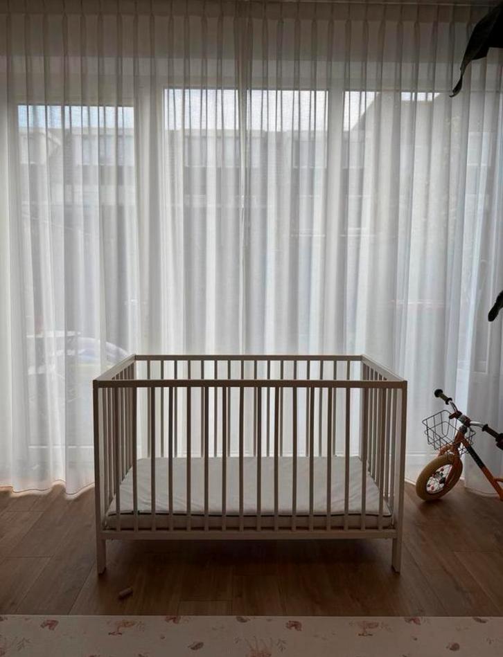 Ikea Gulliver Ledikant + Matras incl. 2 hoezen, Kinderen en Baby's, Babywiegjes en Ledikanten, Gebruikt, Ledikant, Ophalen of Verzenden