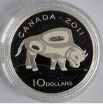 Canada - 10 Dollar 2011 - Wood Bison, Verzenden, Noord-Amerika, Setje, Zilver