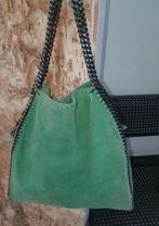 Geweldige, design leren tas Vera Pelle., Ophalen of Verzenden, Zo goed als nieuw, Groen, Schoudertasje