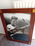 Vintage Foto Lijst met Muzikanten, Antiek en Kunst, Ophalen