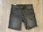 H&M jeans short maat 34, Gedragen, Ophalen of Verzenden, W33 - W34 (confectie 48/50), Zwart