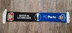 Sjaal Bayer 04 Leverkusen - FC Porto, Ophalen of Verzenden, Zo goed als nieuw, Buitenlandse clubs, Vaantje of Sjaal