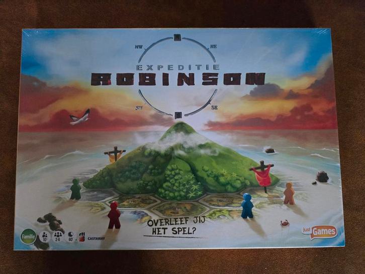 Expeditie Robinson Bordspel - Nieuw & Gesealed!, Hobby en Vrije tijd, Gezelschapsspellen | Bordspellen, Nieuw, Drie of vier spelers