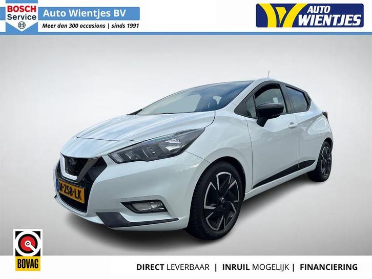 Nissan Micra 1.0 IG-T | N-Design | Airco | Cruise | Carplay, Auto's, Nissan, Bedrijf, Te koop, Micra, ABS, Airbags, Airconditioning