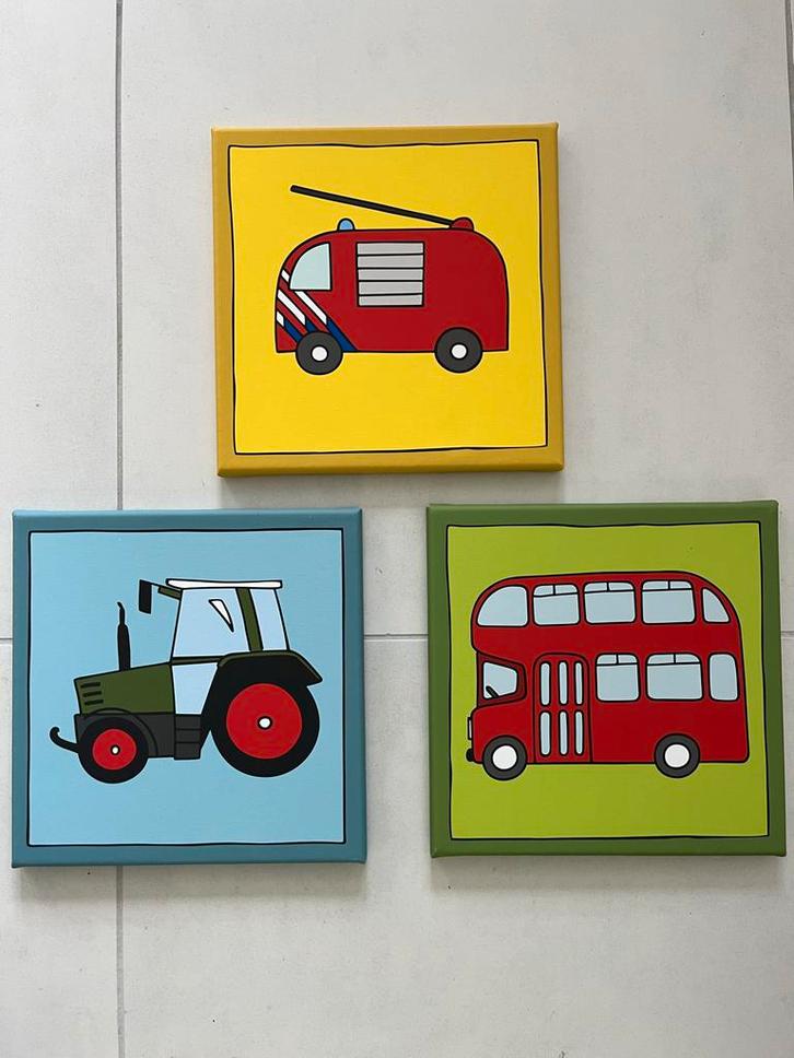 Leuke Wanddecoratie Set - 3 Stuks, Kinderen en Baby's, Kinderkamer | Inrichting en Decoratie, Zo goed als nieuw, Wanddecoratie