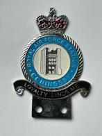 Mooi Royal Air Force RAF Station embleem t.b.v. Uw oldtimer, Ophalen of Verzenden, Gebruikt, Gebruiksvoorwerp