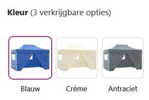 Partytent opvouwbaar paviljoen pagodetent 3x4,5 GRATIS BZRGD, Tuin en Terras, Partytenten, Nieuw, Pagodetent, 2 meter of meer
