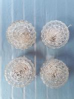 Vintage retro plafonniere plafondlamp wandlamp glas jaren 60, Ophalen of Verzenden, Zo goed als nieuw, Glas, Vintage retro jaren 60 glas Design Mid Century Herda