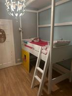 Bopita combiflex halfhoog bed met hemel, Kinderen en Baby's, Ophalen, Zo goed als nieuw, Halfhoogslaper