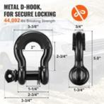 Off-Road lier bergingsset, 30000 lbs sleepriemen, snatch blo, Verzenden, Nieuw