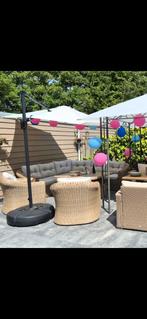 Luxe Tuinset/Loungeset Jysk - Hoekbank, Tafel, Stoelen, Ophalen of Verzenden, Zo goed als nieuw, Vast