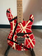 EVH Striped Series 5150, Red Black w/ White Stripes, Ophalen of Verzenden, Zo goed als nieuw, Solid body, Fender