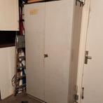 Oude metalen archiefkast, Doe-het-zelf en Verbouw, Metalen, Ophalen, Gebruikt