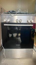 Bosch gasfornuis, Witgoed en Apparatuur, Fornuizen, Ophalen, 4 kookzones, Zo goed als nieuw, Gas
