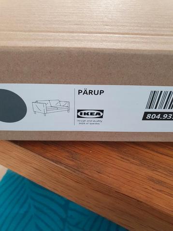 hoes voor 2 zitsbank Pärup Ikea grijs