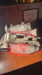 Vintage haardbloc electrisch, Ophalen of Verzenden, Zo goed als nieuw, Bruin