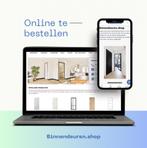 Binnendeur met glasopening Stomp | Boarddeur, Niet ingevuld, 80 tot 100 cm, Binnendeur, Niet ingevuld