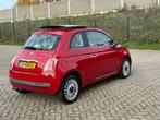 Fiat 500 1.2 Lounge PANO DAK I LEUKE AUTO I AIRCO I RIEM VER, Voorwielaandrijving, Gebruikt, 4 cilinders, 840 kg