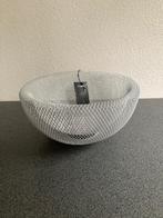 NIEUWE metalen SENZA fruitmand met kaartje, Overige materialen, Schaal, Rond, Nieuw