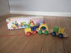 Santoys houten trein ZGAN Houten speelgoed, Ophalen of Verzenden, Zo goed als nieuw, Duw- of Trekspeelgoed