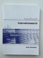 Handboek Internetresearch, Ophalen of Verzenden, Zo goed als nieuw
