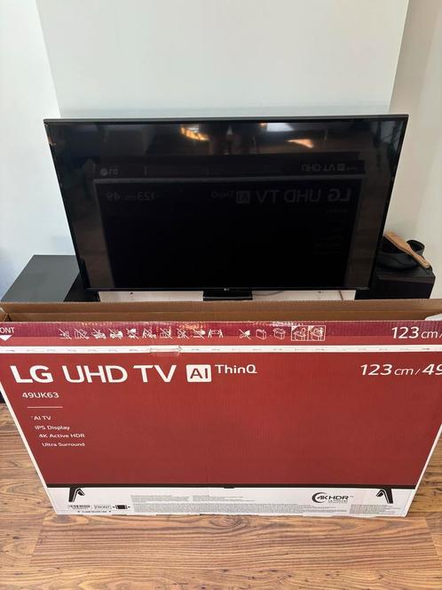 LG 49" 4K UHD Smart TV, Audio, Tv en Foto, Televisies, Zo goed als nieuw, LED, 100 cm of meer, 4k (UHD), LG, 50 Hz, Smart TV, Ophalen