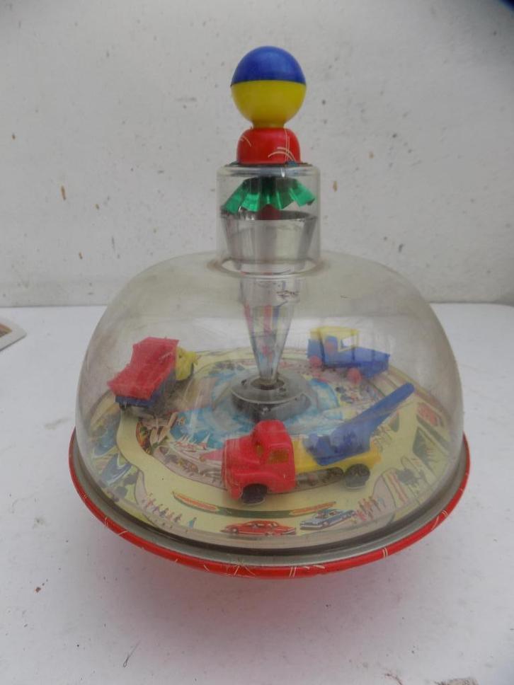 Speelgoed vintage Draaitol made in west germany retro, Antiek en Kunst, Curiosa en Brocante, Ophalen of Verzenden