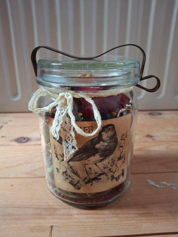 Mystery jewelry jar Nature/bohemian/hippie Vintage sieraden beschikbaar voor biedingen