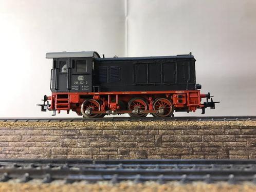 Marklin 3146 H0 Diesellocomotief BR236 van de DB, Hobby en Vrije tijd, Modeltreinen | H0, Zo goed als nieuw, Locomotief, Wisselstroom