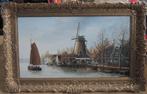 Schilderij Zaandam oostzijde molen, Ophalen