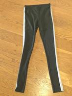 Zwarte legging met zilveren rand, maat 152, Kinderen en Baby's, Broek, Teen Girls, Meisje, Ophalen of Verzenden